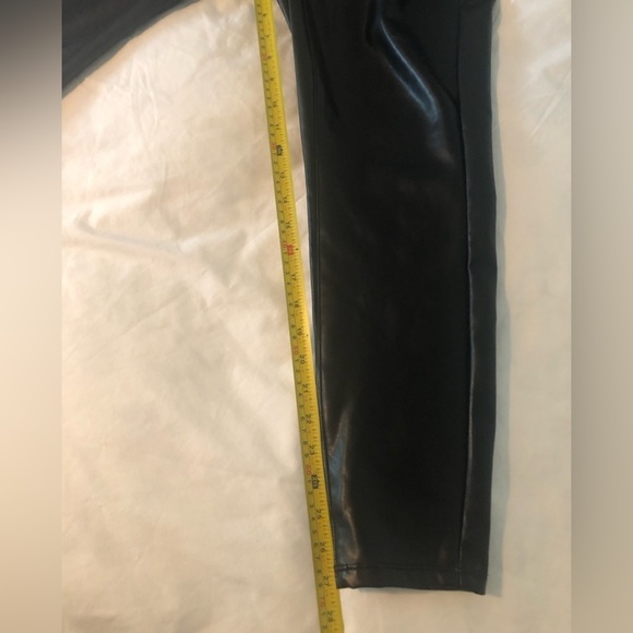 Torrid black faux leather trousers size 10 - Picture 11 of 16